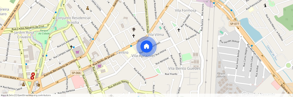 Rua Azevedo Sampaio 219, Jacareí, Jacareí - SP, 12307-730, Brazil