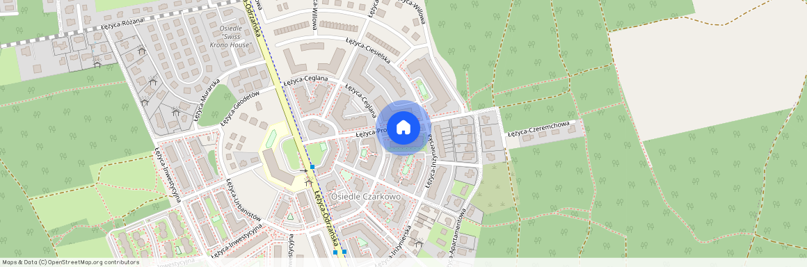 Łężyca-Ciesielska, Łężyca, Zielona Góra, lubuskie