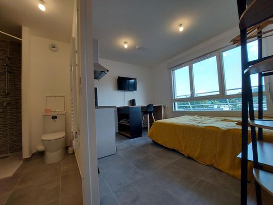 NOUVEAUTÉ : Studio meublé tout équipé en résidence Coliving à Chambéry - Photo 1