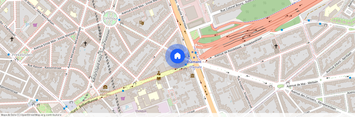 AVENUE DU DIamant 197, Schaerbeek