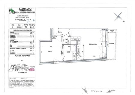 location Appartement T2 DE 50.55m² À CORBEIL ESSONNES - Photo 3