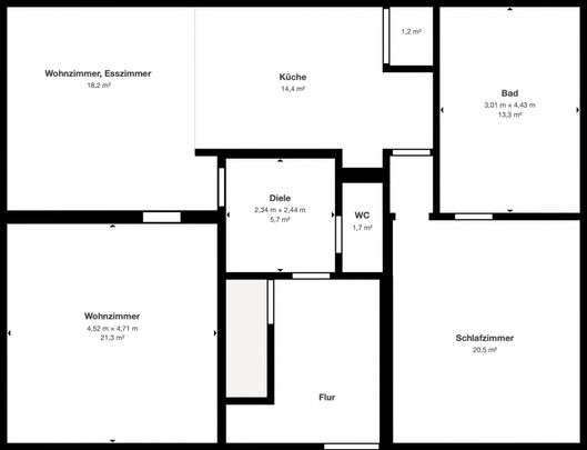 Erstbezug im Erdgeschoss - ruhig & zentral - Photo 1