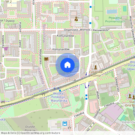 ul. Kolektywna, Marysin Doły, Bałuty, Łódź, łódzkie