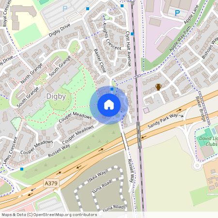 Van Buren Place, Russell Way