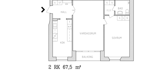 Gustavsgatan 3, våning 2 - Foto 3