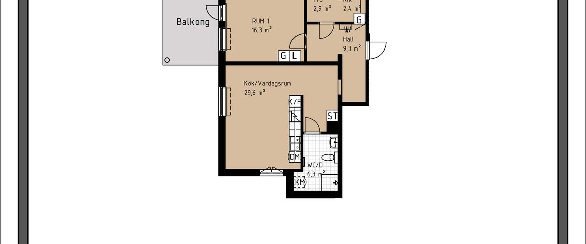 Pettersbergsgatan 30 - Foto 1