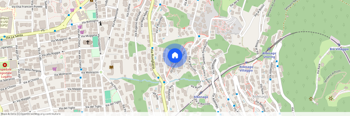 6962, Viganello, Gradinata di Albonago