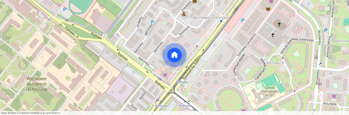 Pirenejska 4, Warszawa, Bemowo, Bemowo Lotnisko