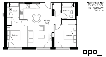 Flat 407, Apo at The Holloway - Photo 5