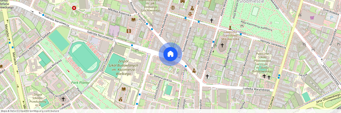 ul. Romualda Traugutta, Śródmieście, Radom, mazowieckie