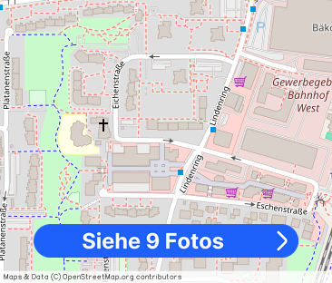 Gemütliche Single-Wohnung mit Balkon und separater Küche in Taufkir... - Foto 1