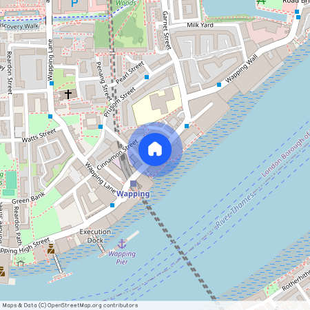 Wapping High Street, E1W, London