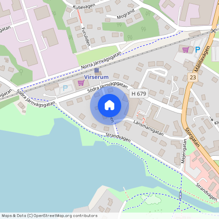 Esplanaden, Virserum