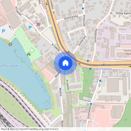 ul. Krzywda, Płaszów, Podgórze, Kraków, małopolskie