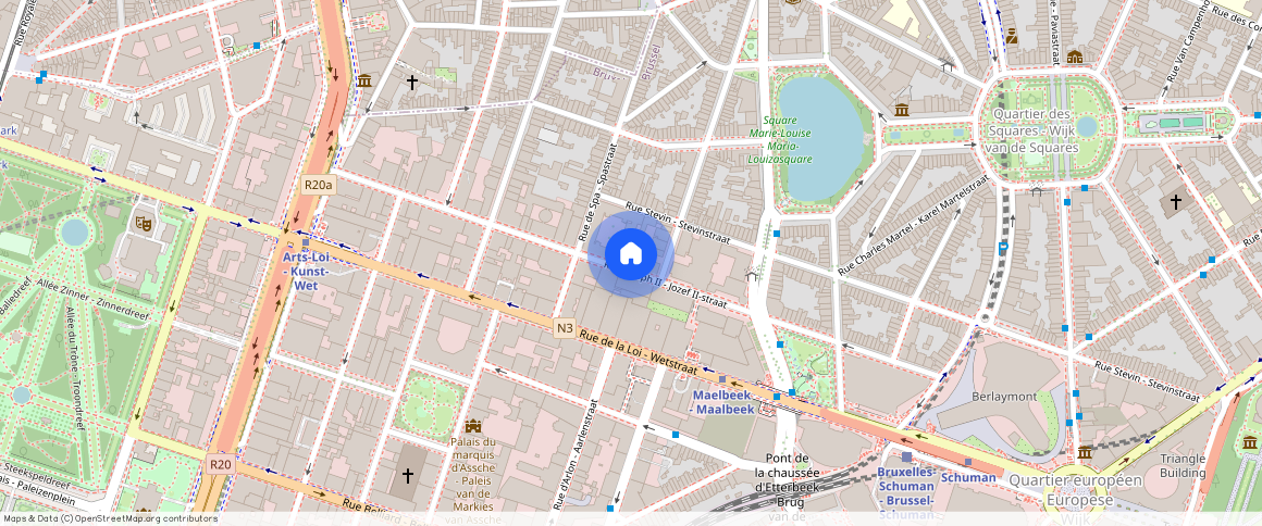 ** Rue Joseph II, Bruxelles