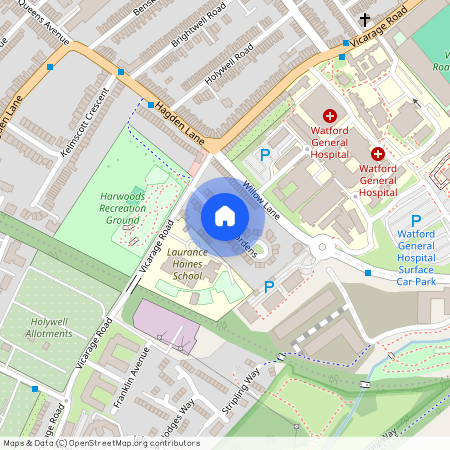 Rose Gardens, Watford, WD18