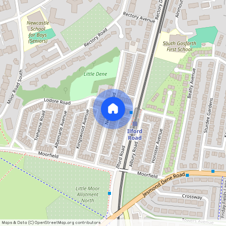 Newlands Road, High West Jesmond, NE2