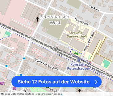 1 Zimmer Wohnung mit Südbalkon - Foto 1