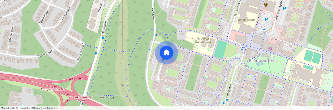 Kronoparken, Karlstad, Värmland, Basungatan 40d