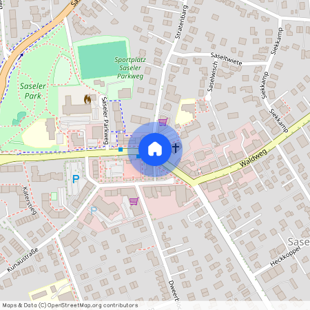 Saseler Markt, 22393 Wandsbek - Hamburg Sasel