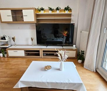 Möbliert & voll ausgestattet, 3-Zimmer, 12m² Balkon, 75" TV, Bilk - Foto 1