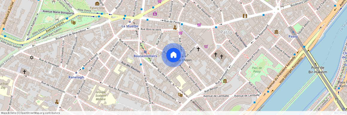 19 Rue Singer, 75016 Paris, France
