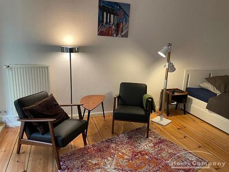 Schöne, sanierte 1-Raum-Altbau-Wohnung mit Balkon in Prenzlauer Berg, Berlin - Photo 3