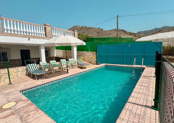 Long-Term Rental in Almachares Countryside with Private Pool and Terraces