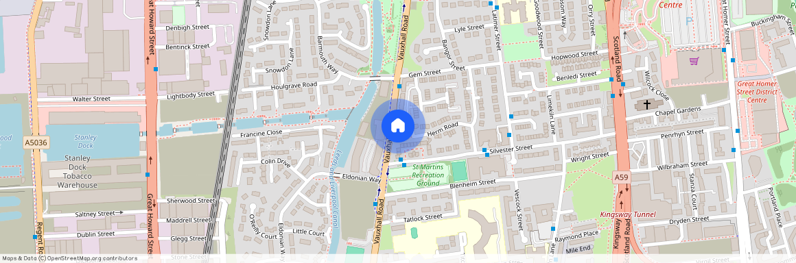 Vauxhall Road, L5