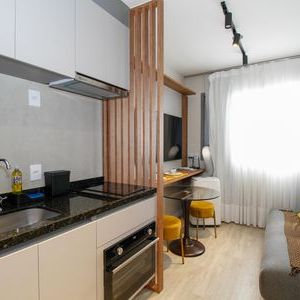 Studio para alugar com 28m², 1 quarto e sem vaga - Photo 2