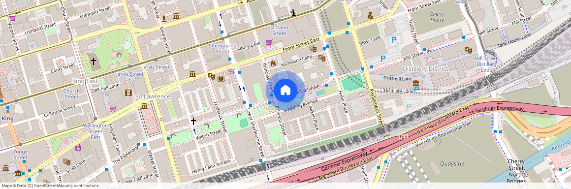 1 The Esplanade, Toronto, Toronto, Toronto, M5A 4M8