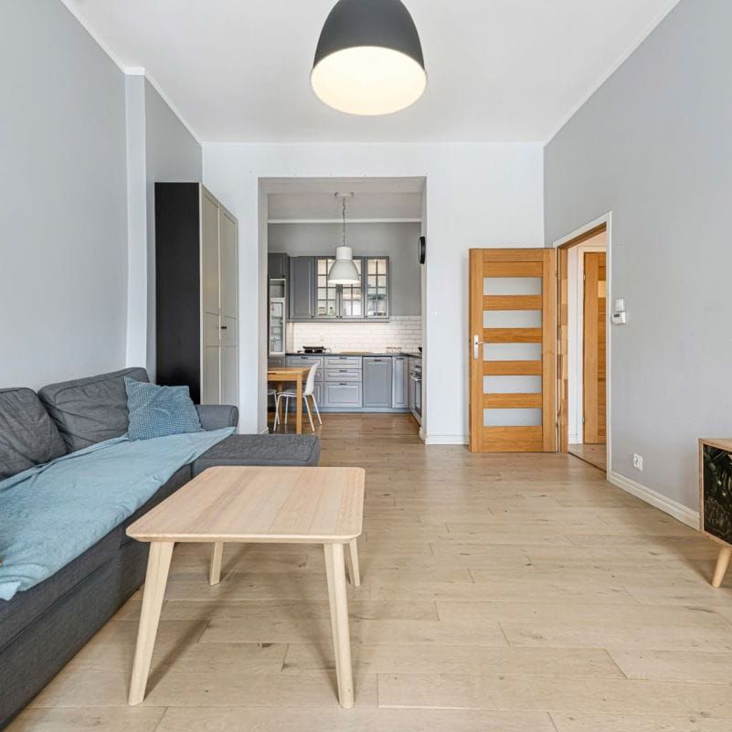 2 pokojowe, sypialnia i salon z aneksem 43.52 m² - Zdjęcie 1