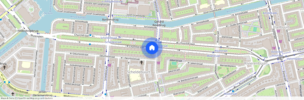 Churchill-laan 115-2, 1078 DN Amsterdam