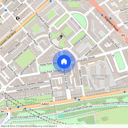 Connaught Street, Hyde Park, W2