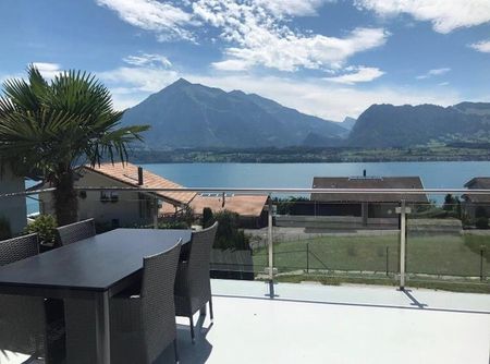 Moderne Maisonette mit fantastischem Blick auf Niesen und Thunersee - Foto 2