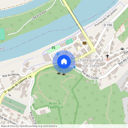 DROME (26), - AUVERGNE-RHÔNE-ALPES, CHATEAUNEUF SUR ISERE (26300)