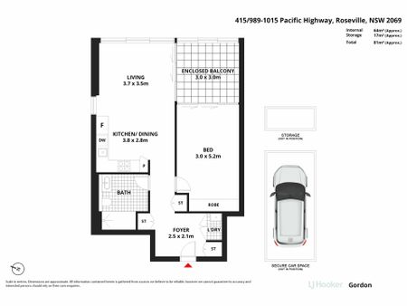415/989-1015 Pacific Highway, Roseville NSW, Belconnen - Photo 5