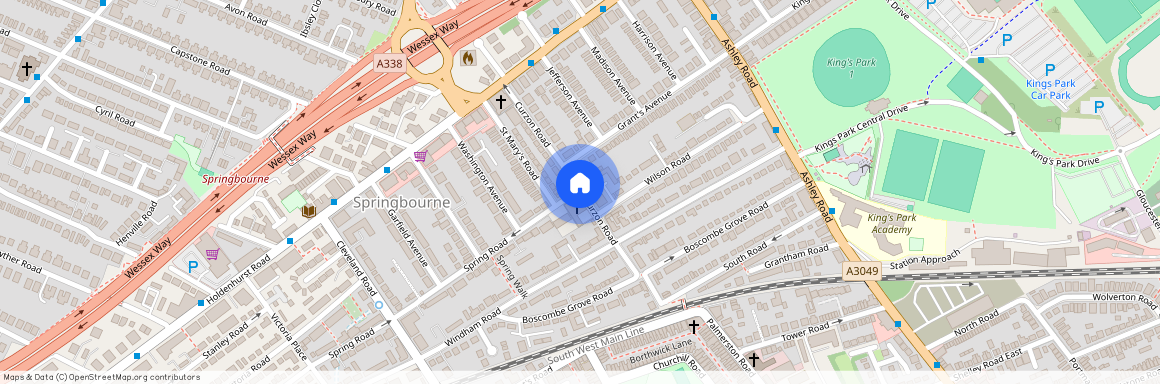 Curzon Road, Springbourne, Bournemouth, BH1