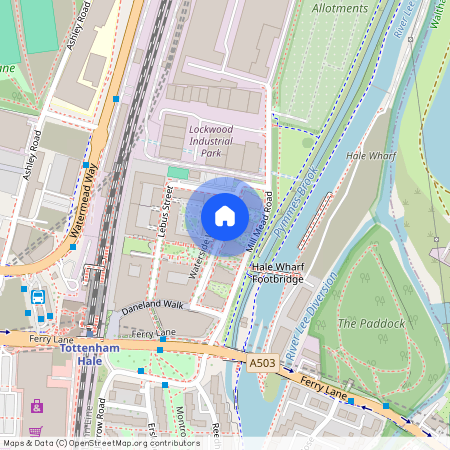 Waterside Way, Tottenham, Haringey, London, N17