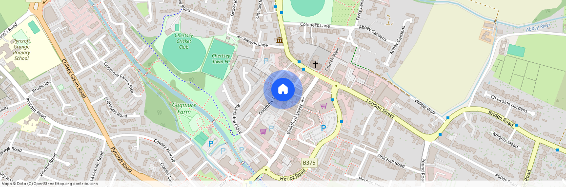 Chertsey, Surrey, KT16