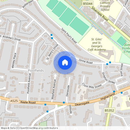 St. Georges Road, Newcastle-Under-Lyme ST5