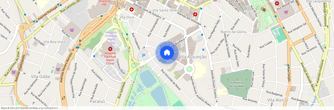 R Riachuelo, Vila Assunção, Santo André, SP