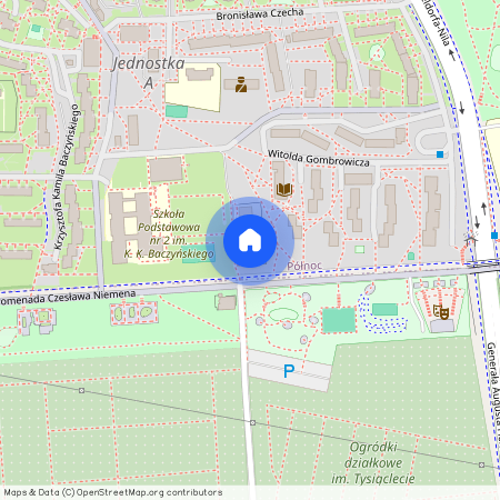 ul. Baczyńskiego, Północ, Częstochowa, śląskie