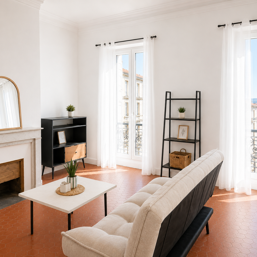 Location Appartement 2 pièces 50m² MARSEILLE 6ème - Photo 1