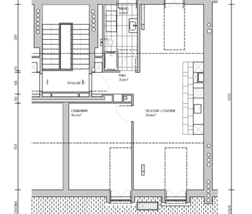 Bel appartement de 3 pièces au 6ème étage - Photo 2