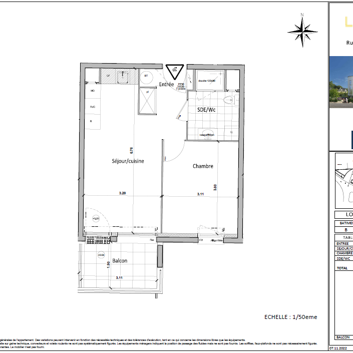 APPARTEMENT 2 PIECES AVEC TERRASSE - Photo 1