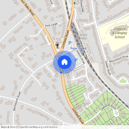 Lichfield Road, Sutton Coldfield, West Midlands, B74