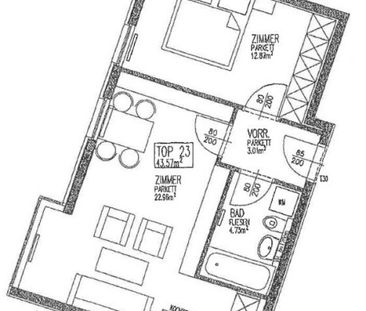 TESCHNERGASSE, 44 m2 Neubau, 2 Zimmer, Kochnische, Wannenbad, Parke... - Photo 6