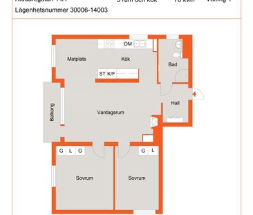 Riddaregatan 14 a - Photo 6