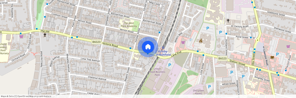 Victoria Road, Kirkby-In-Ashfield